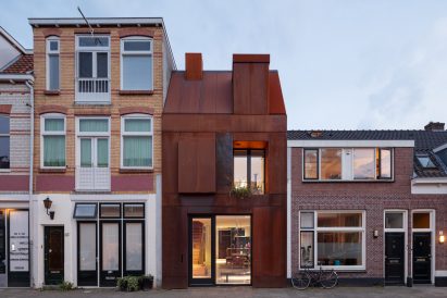 Exterior of Steel Craft House in Utrecht