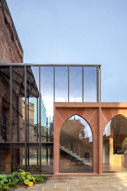 The extension of The Fratry at Carlisle Cathedral by Feilden Fowles