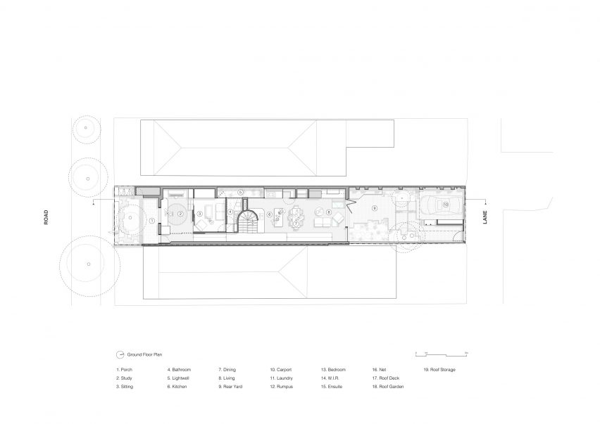 plans Union House by Austin Maynard Architects