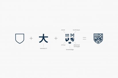 The UNIVAS logo by Nendo