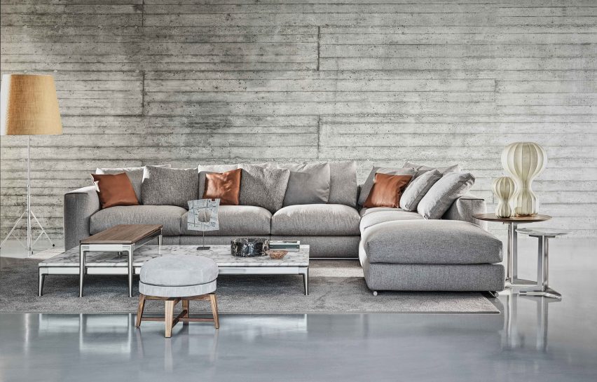 Lounge at Villa Nemes by Giordano Hadamik Architects