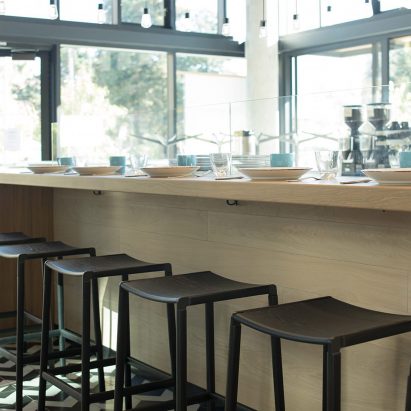 Bartlett Backless bar stool by Fryn