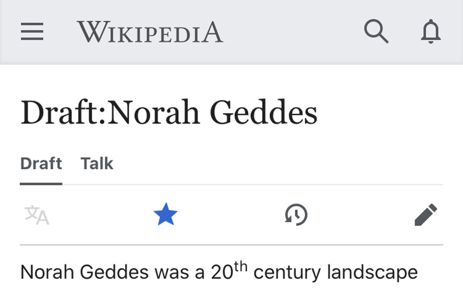 Wikipedia pages