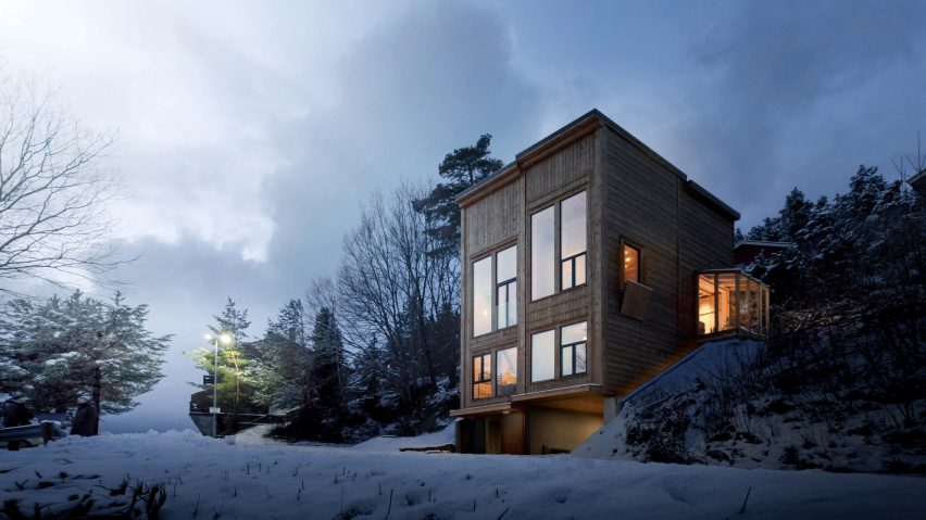 Zieglers Nest by Rever & Drage Architects in Farstadsanden, Norway