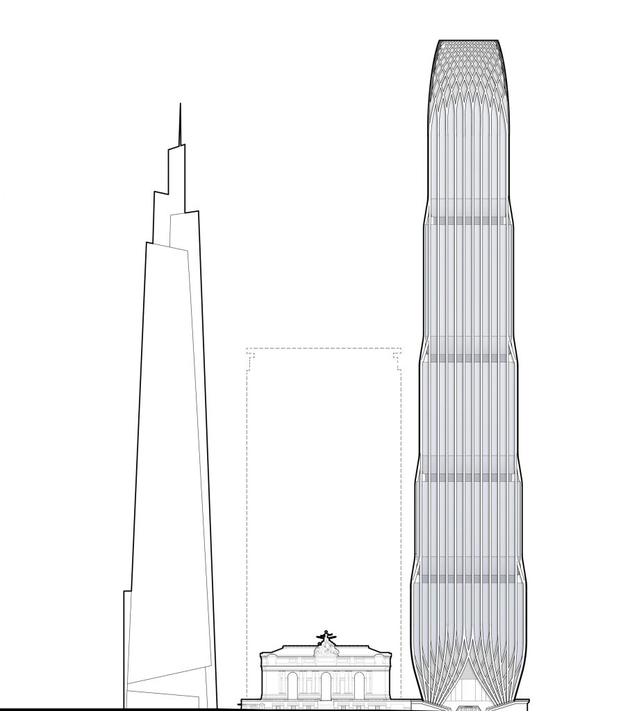 Plans for 175 Park Avenue by SOM