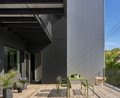 Balcony at Chicago apartment