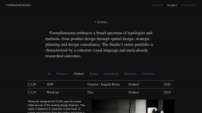 Formafantasma website
