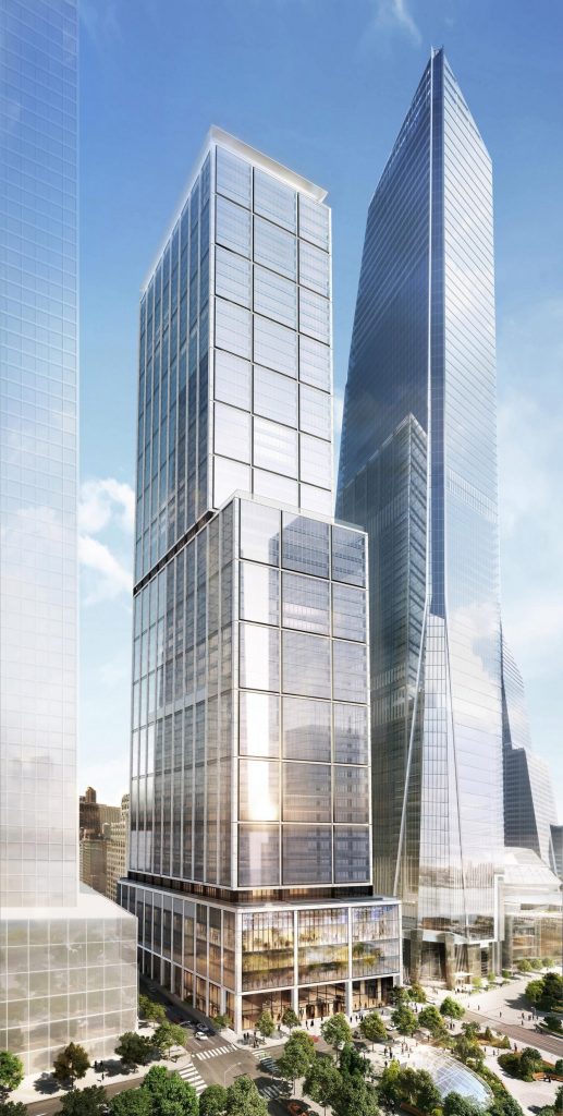 Renders of 50 Hudson Yards