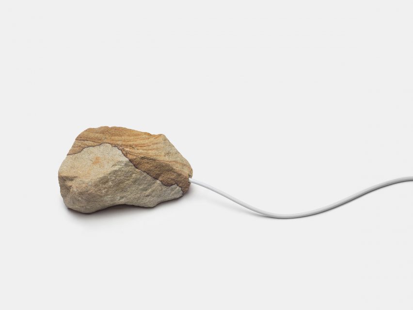 A sandstone mouse