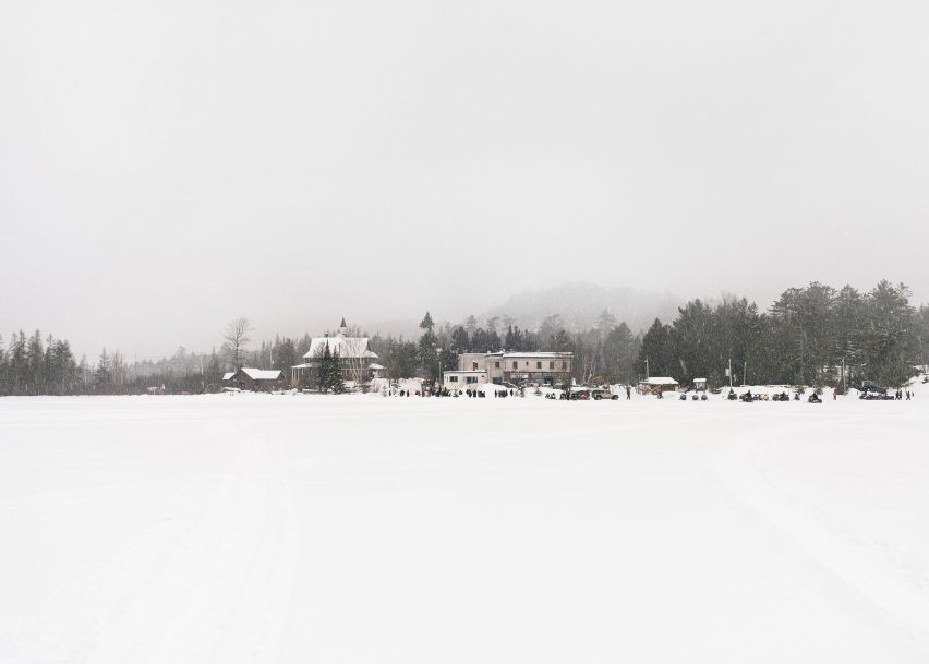 A photograph of one of the regional locations visited by the designers