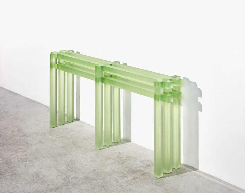 Green Console by Laurids Gallee