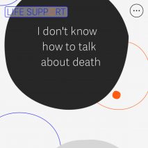 Life Support has information in bubbles