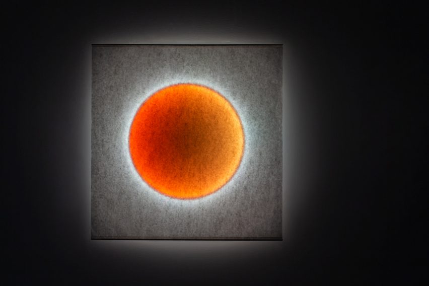 An orange colour sequence