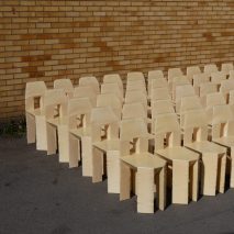 60 Chairs by Max Lamb is a test of strength