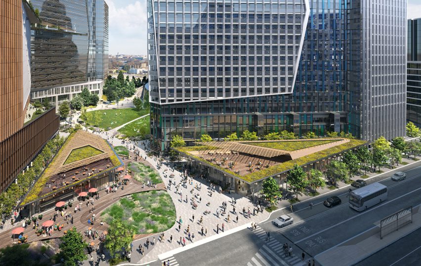 Amazon HQ2 by NBBJ
