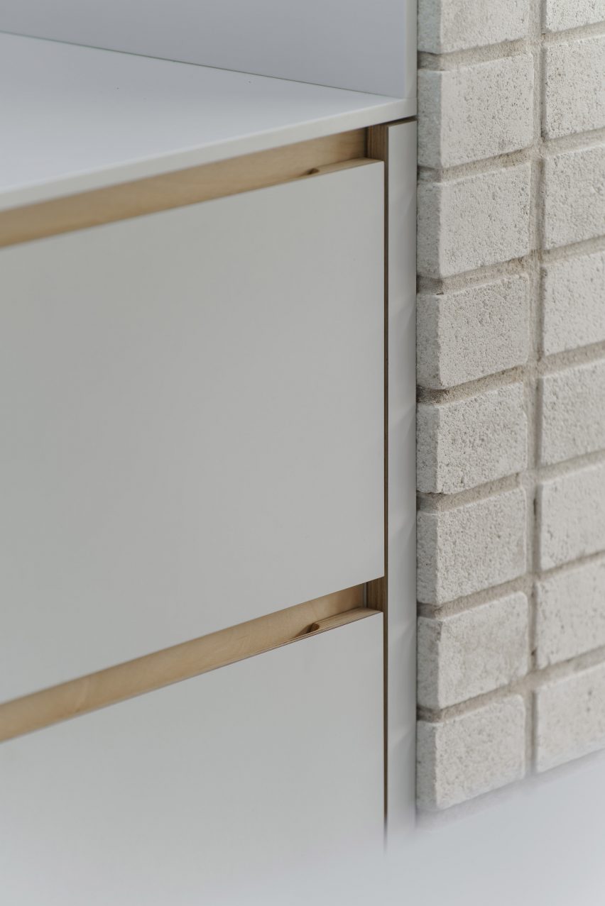A detail photo of joinery in a kitchen by DeDraft