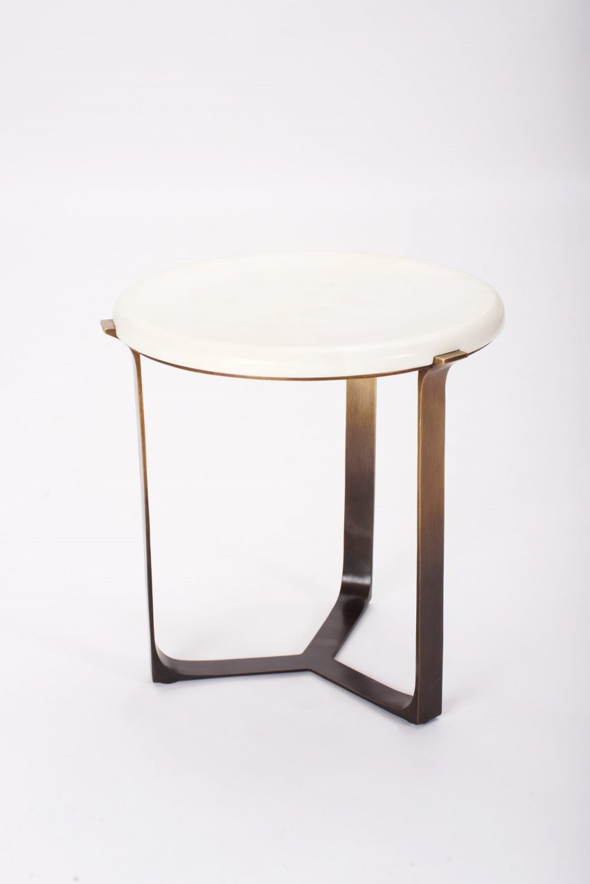 Round Arch side table by Elan Atelier