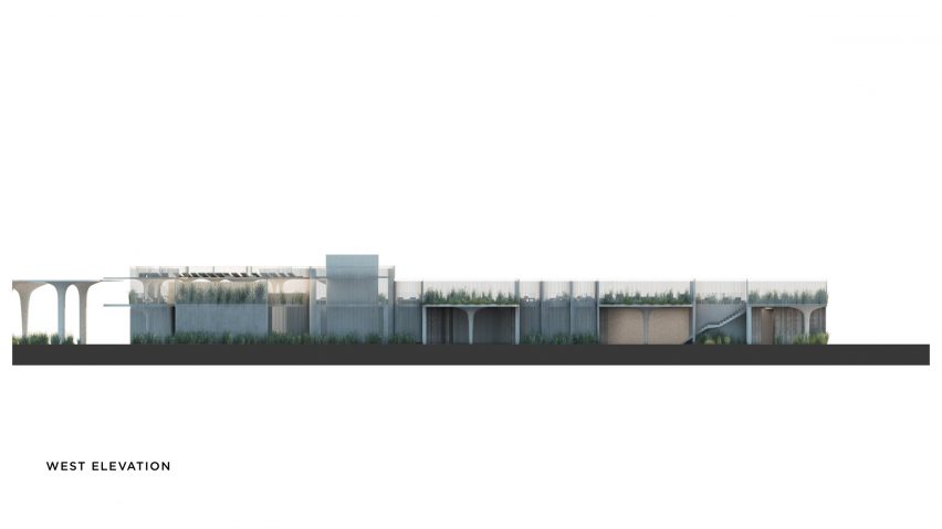 West elevation