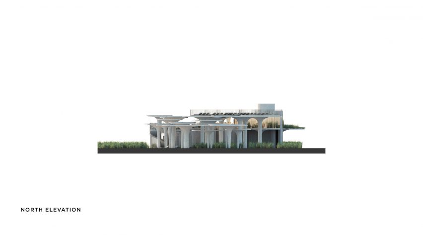North elevation 2