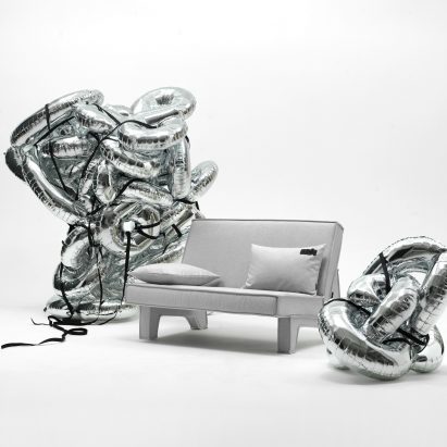 BAM! sofa by Massproductions in grey