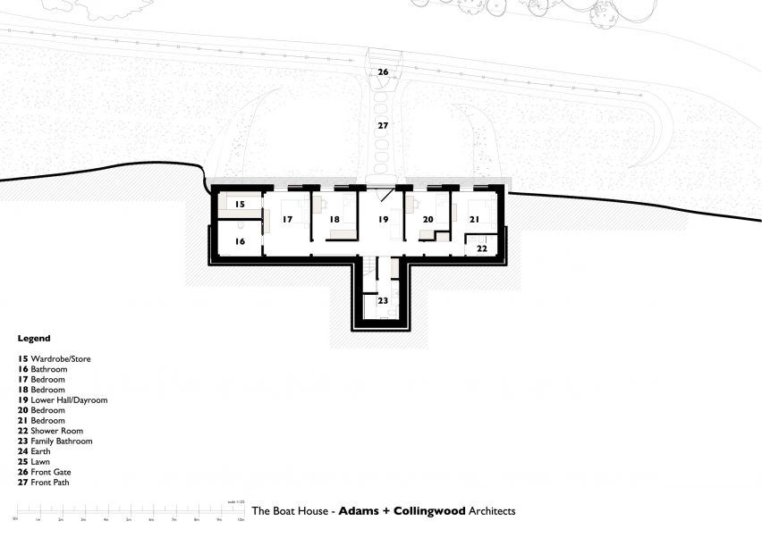 The Boathouse ground floor plan