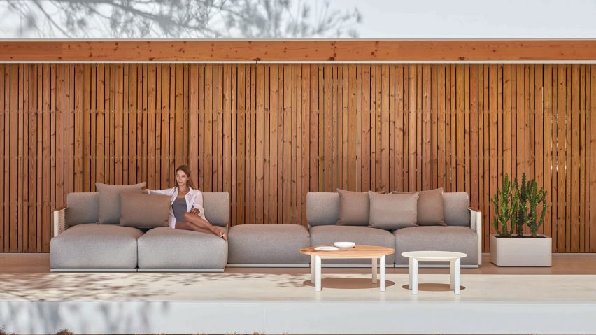 Bosc outdoor furniture by Gandia Blasco