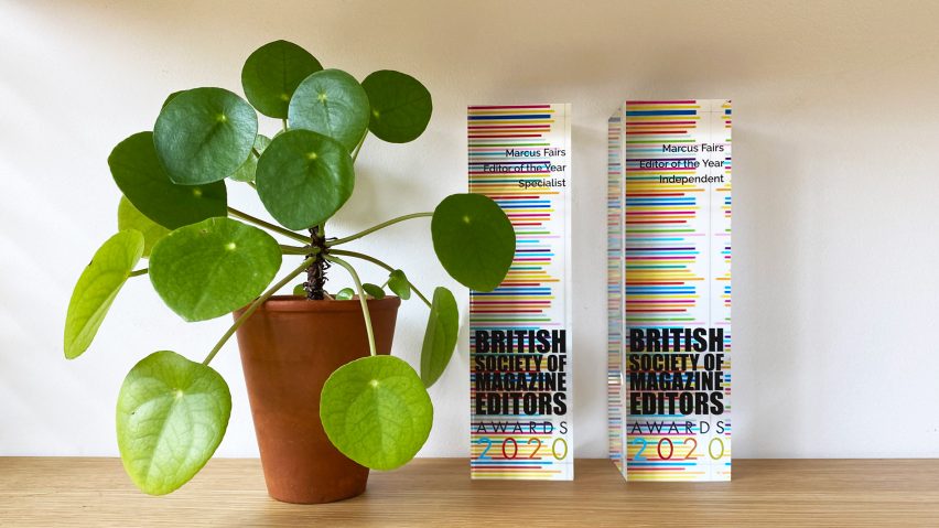 Dezeen wins two trophies at British Society of Magazine Editors awards