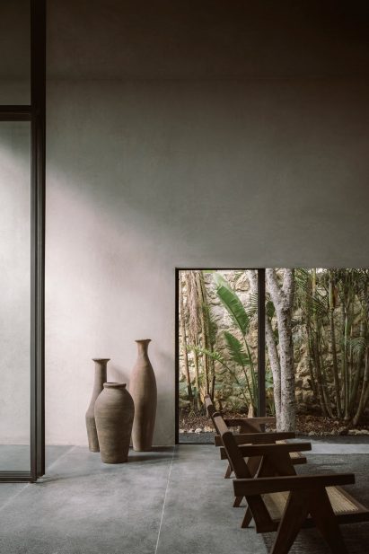 Interior of Casa Aviv in Tulum