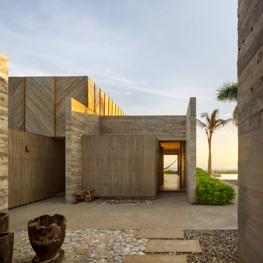 Casa Cova in the evening sun