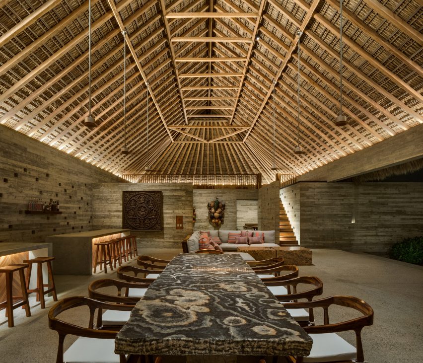 Casa Cova's dining area