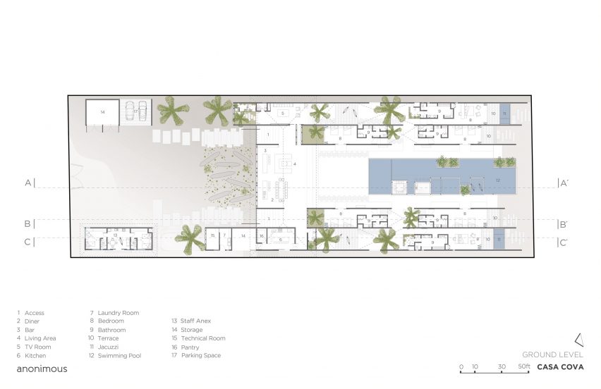 Ground level drawing