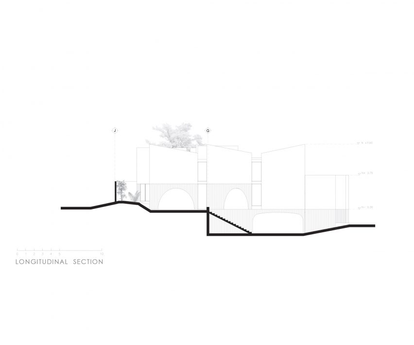 Plans for Casa Duraznos by V Taller
