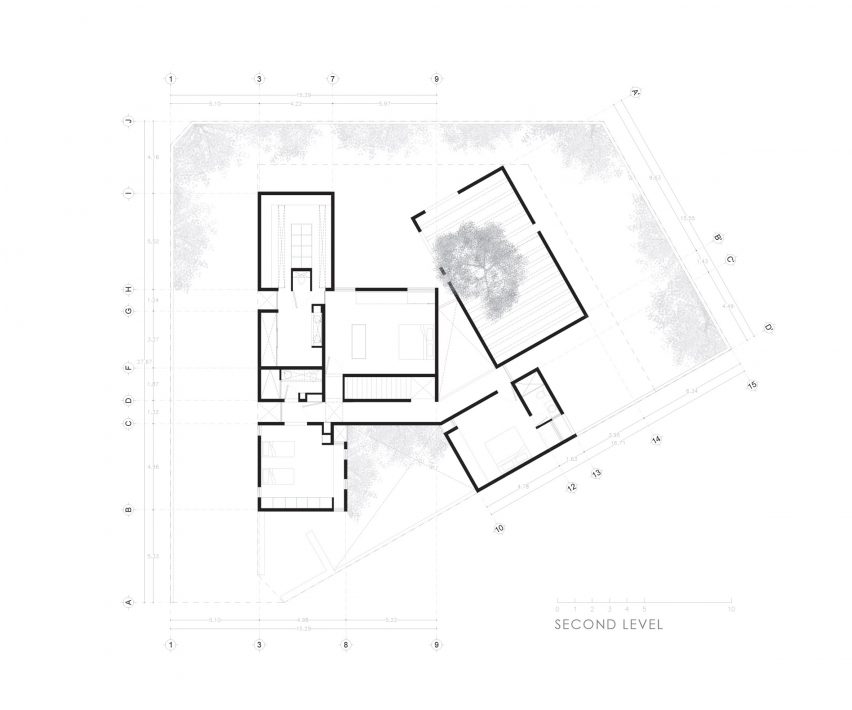 Plans for Casa Duraznos by V Taller