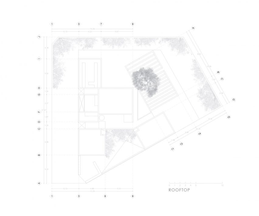Plans for Casa Duraznos by V Taller