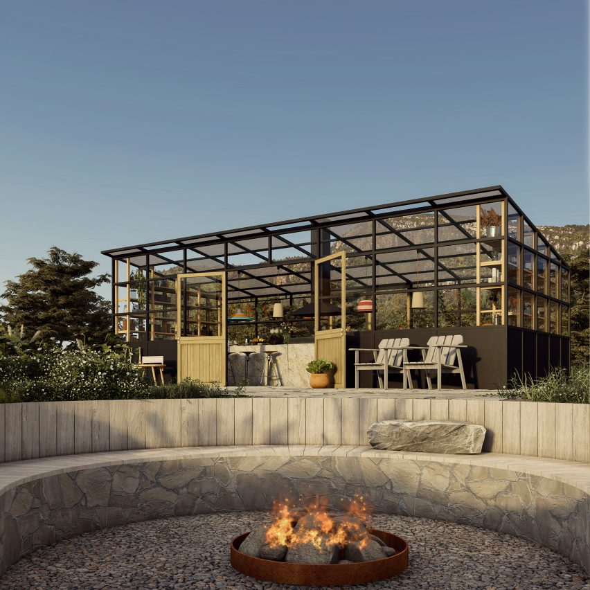 Bistro in a greenhouse: Linha, Idipi, Aia