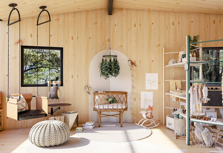 Loft with a nursery: Nina Zamith