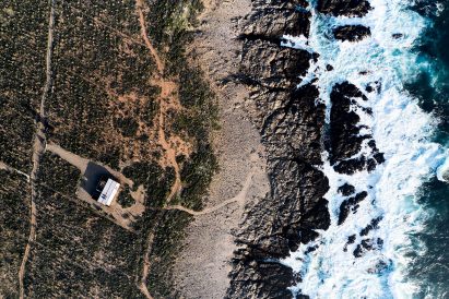 Casa SS is a house on the coast of Chile