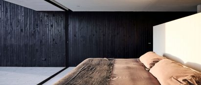 Bedroom of Casa SS in Chile