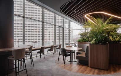 Office space Citibank Singapore Wealth Hub by Ministry of Design