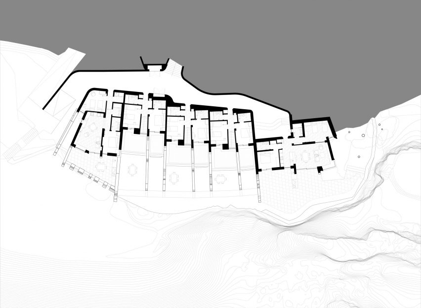 Upper floor plan