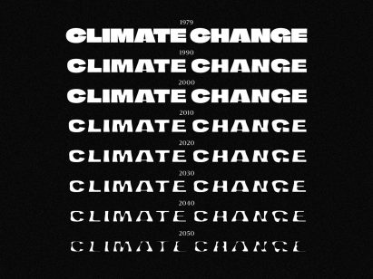 Overview of different Climate Crisis Font weights