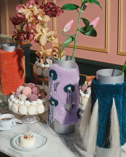 Konsensus I, Genskær II and Florence II vases by Tableau and Röd Studio