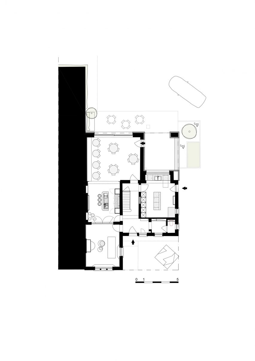 Ground floor plan by Declerk-Daels Architecten