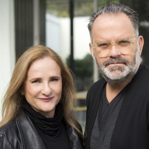 Dezeen Awards 2021 judge Irene Kronenberg and Alon Baranowitz