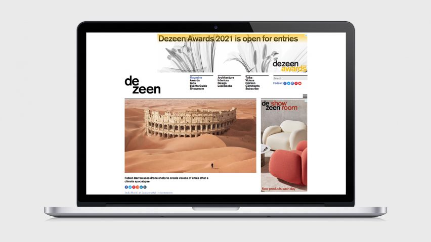 Dezeen carbon dioxide