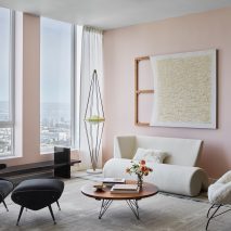 Living room of Fifteen Fifty penthouse by Gabriel & Guillaume