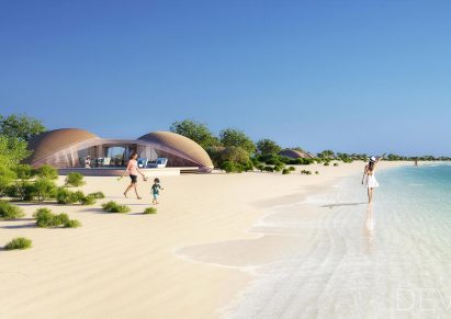Red Sea Project hotel by Foster + Partners