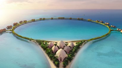 Red Sea hotel in Saudi Arabia by Foster + Partners