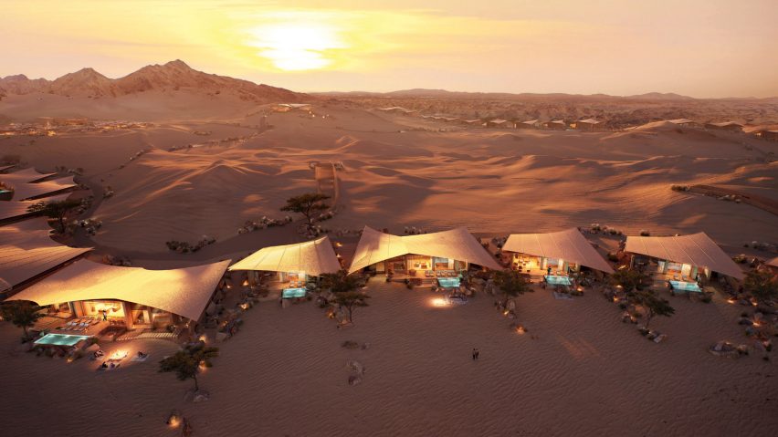 Foster + Partners Saudi resort
