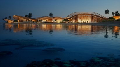 Villa overlooking the Red Sea in Saudi Arabia